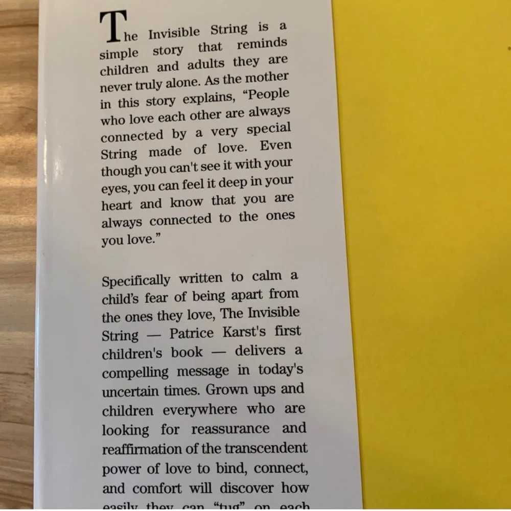 The Invisible String book! New! Excellent read! - Picture 2 of 8